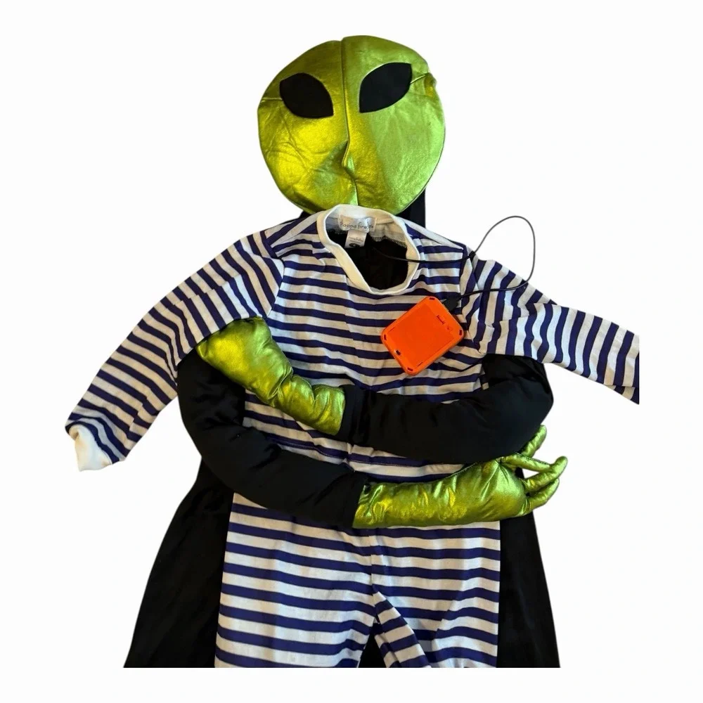 Chasing Fireflies Alien Abduction Costume Size 6
